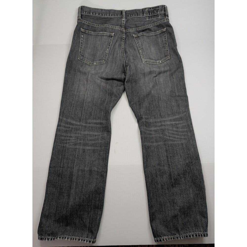 Banana Republic Straight Leg 35 x 30 Men's Denim Jeans Faded Black Wash - Picture 11 of 11
